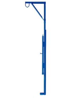HOIST ARM WITH POST - BLUE FLIP LOC